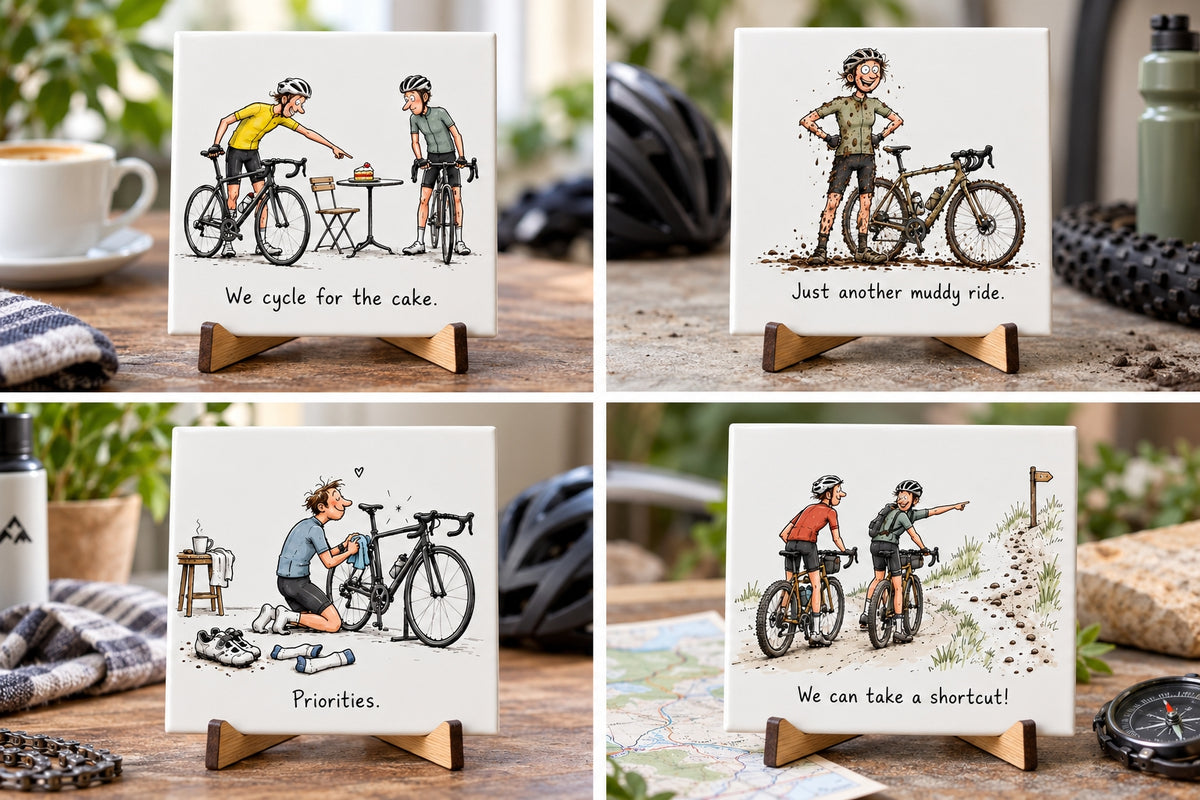 BT by Sonia Tegel Cartoon-Radsport