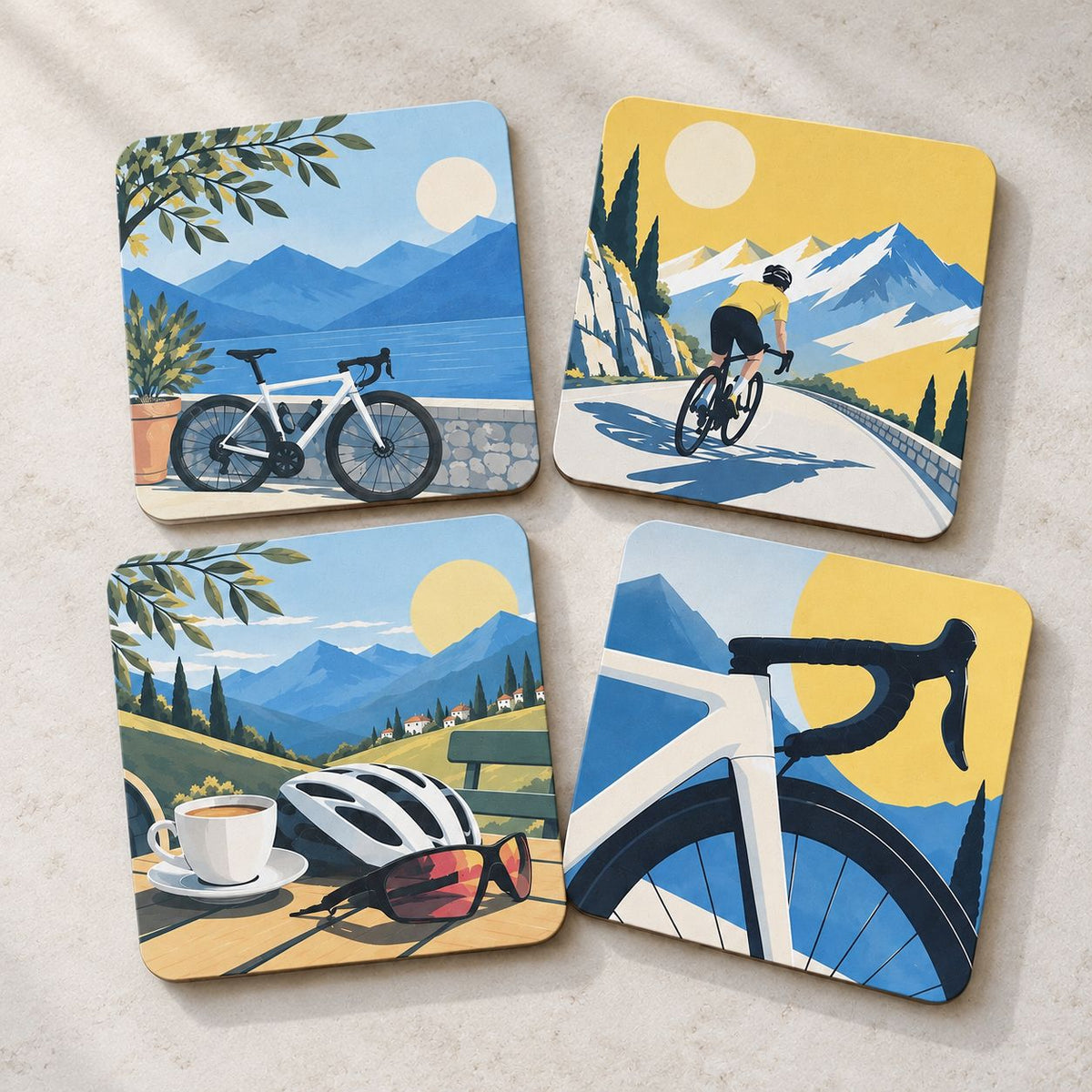 BT by Sonia Untersetzer Radsport Mountain Vibes