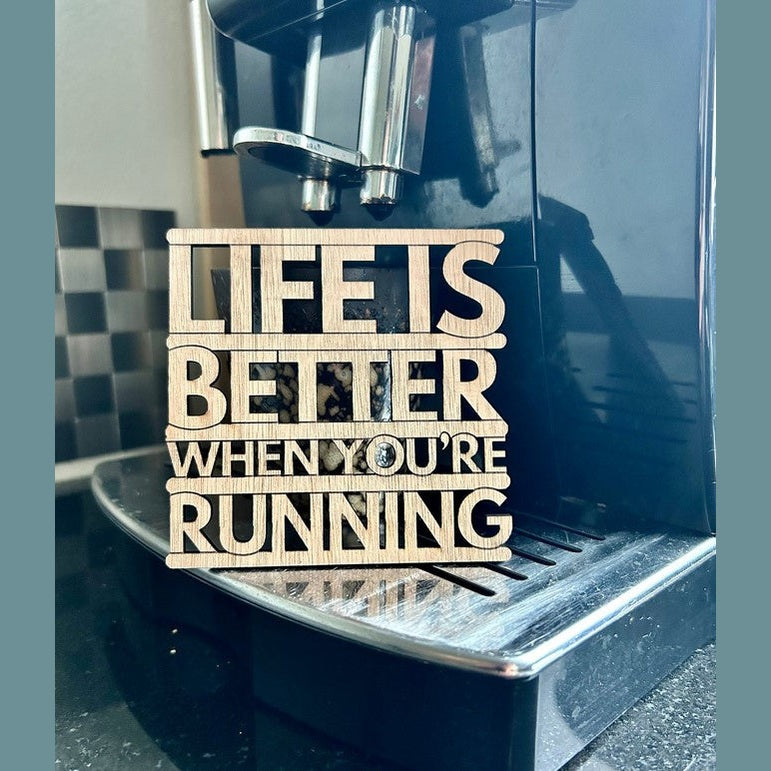 BT by Sonia houten onderzetters Hardlopen