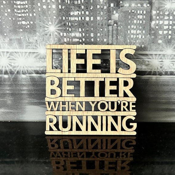 BT by Sonia houten onderzetters Hardlopen