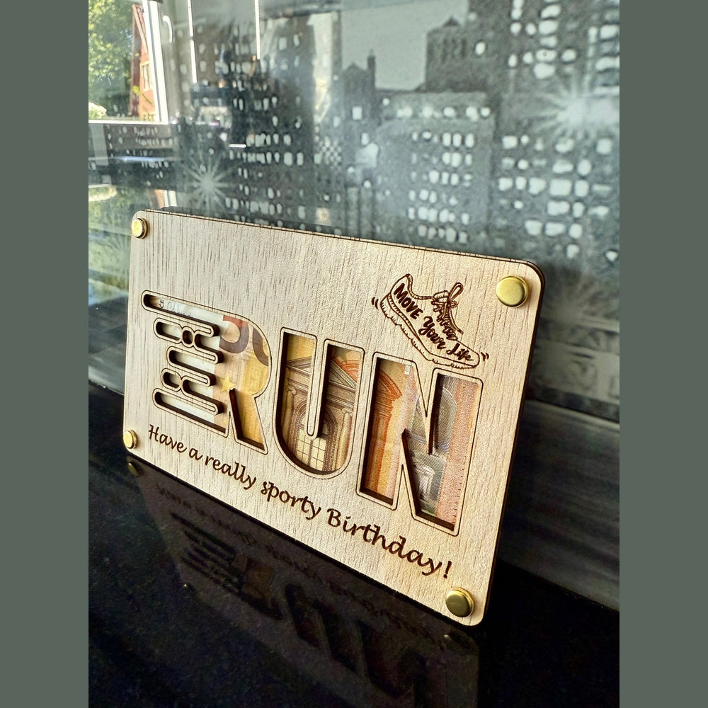 Geldgeschenk für Läufer – Originelles Sportgeschenk