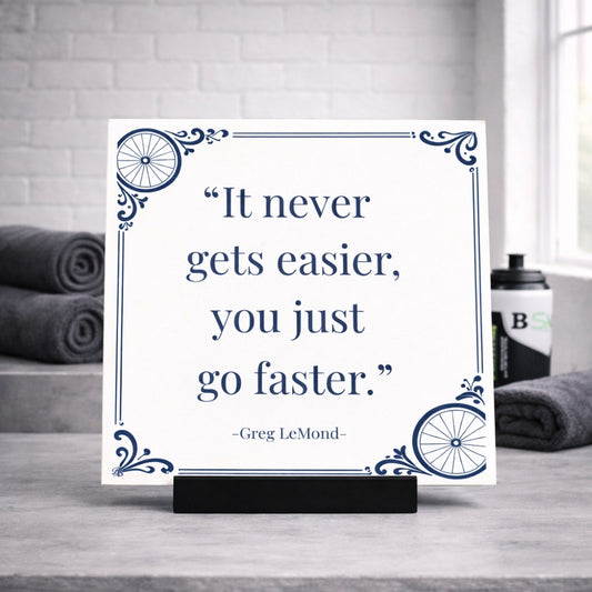 Delfter blaue Fliesen, Fahrradpaar