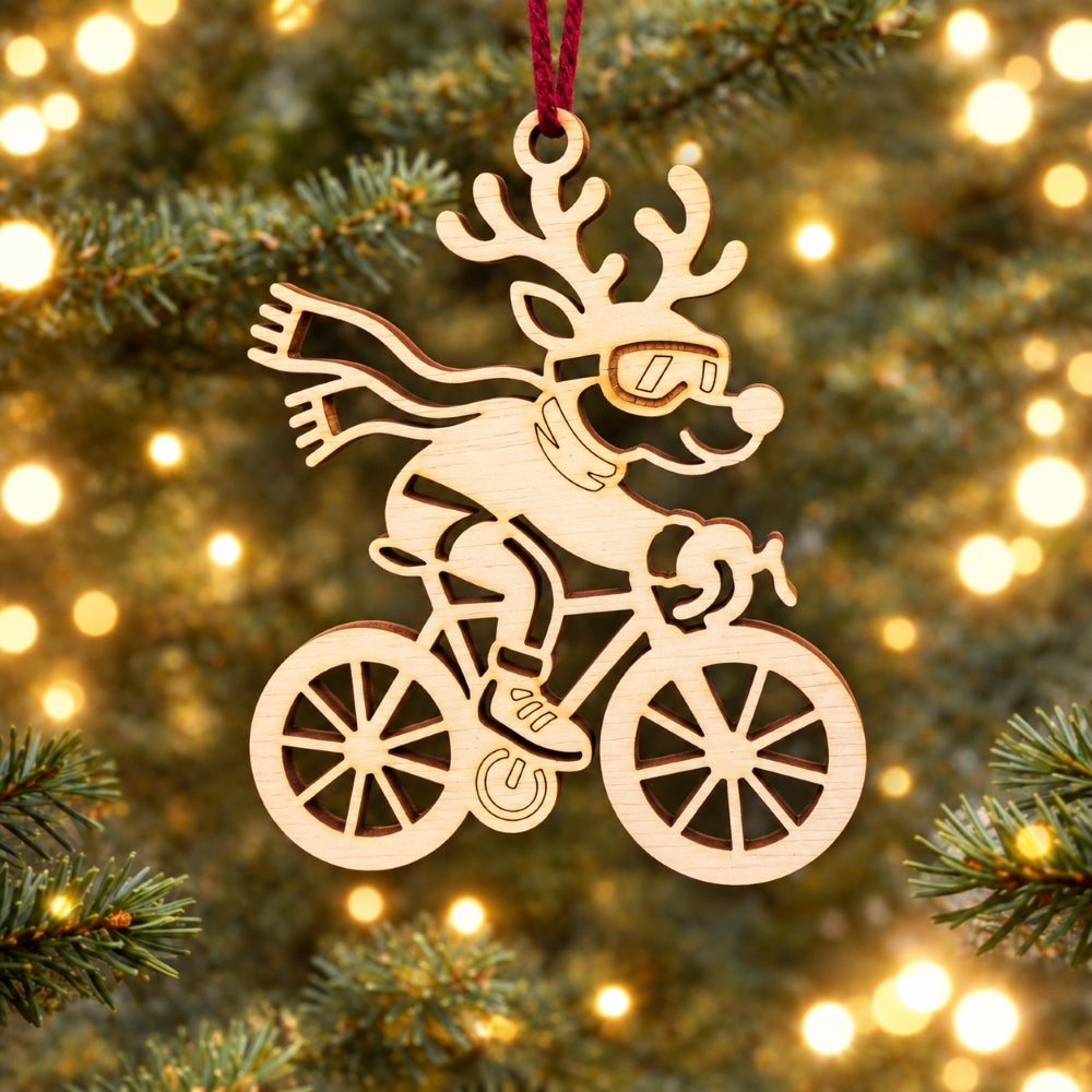 BT by Sona kerstballen kerstfiguren wielrennen | set van 3