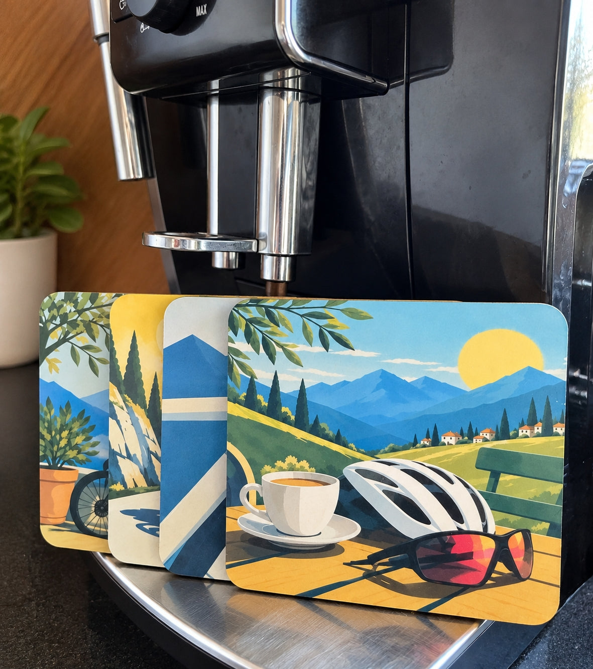 BT by Sonia Untersetzer Radsport Mountain Vibes