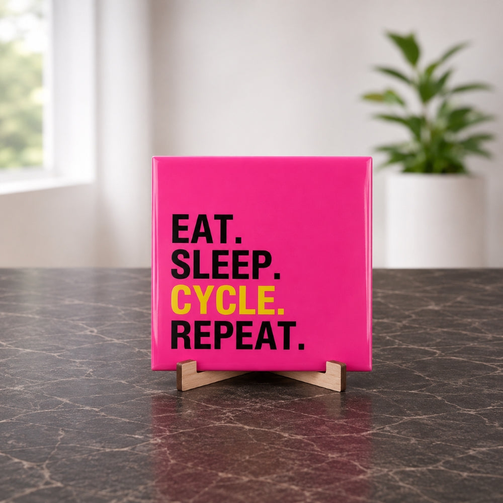 Fliese Radsport Rosa