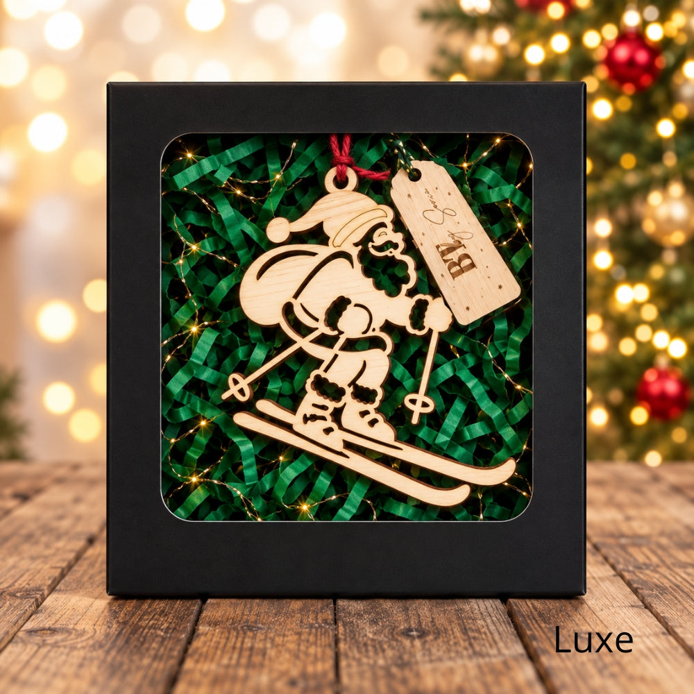 BT by Sona Weihnachtskugeln Weihnachtsfiguren SKI | 3er-Set
