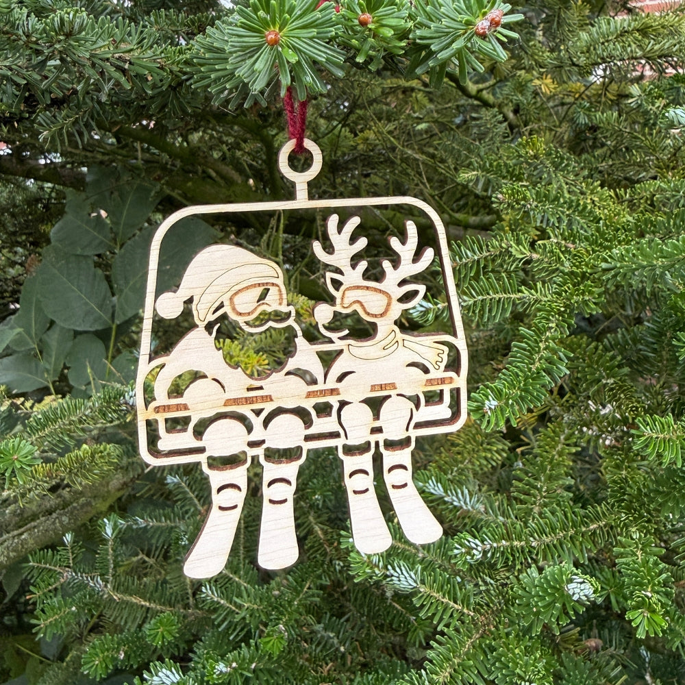 BT by Sona Weihnachtskugeln Weihnachtsfiguren SKI | 3er-Set