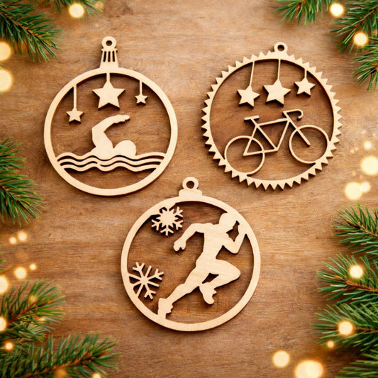 BT by Sonia Triathlon Weihnachtskugeln